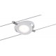 Paulmann 50107 LED Seilsystem RoundMac Basisset Smart Home Bluetooth erweiterbar Tageslichtweiß 4x4W Weiß matt Dimmbar Tunable White LED Seilleuchte - BHFBMDNH
