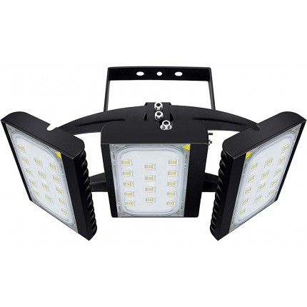 CHICLUX 300W Flutlicht LED Außen LED Outdoor Leuchte für Garagen 27000 LM 6000K Tageslichtweiß Sicherheits-Flutlicht Scheinwerfer mit verstellbarem Kopf für Scheune Patio Hof - BDDQOBAH