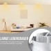 NAIZY LED Einbaustrahler 230V Flach Einbauleuchte 20er Set 3W Badleuchte Einbauspot Aluminium Mini Deckenspot für Wohnzimmer Schlafzimmer und Küche 20x3W Warmweiß - BKOHT24W