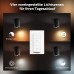 Philips Hue White Amb. LED 1-er Spotleuchte Pillar inkl. Dimmschalter schwarz dimmbar alle Weißschattierungen steuerbar via App kompatibel mit Alexa Echo Echo Dot - BSONYEDQ