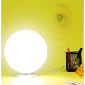 Famkrw Tageslichtlampe 10000 Lux Tragbare Natürliche Sonnenlicht-Lampe,SAD Lamp Lichttherapielampe Einstellbaren Lichtfarben Sonnenlampe - BDBBQA72