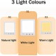 Tageslichtlampe Lichttherapie Lampe 10000 Lux Trauriger Leuchtkasten Mit 3 Farbmodi 4 Timer-Einstellungen Einstellbare Helligkeit Touch-Steuerung Mit Standhalterung,Weiß - BPGBLE84