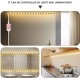Uonlytech Dimmbare Motion Sensor Licht Streifen USB Einstellbare Streifen Licht mit Körper Induktion Flexible LED Band Licht für Schlafzimmer Küche Flur Treppen Unter Schrank Beleuchtung - BWQAE5QK
