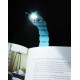 Bookworm Flexilight Blau LED Leselampe Buchleuchte: Superleicht und voll flexibel - BJJNR9E7
