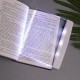 HEZHU Kreative LED-Buch-Licht-Lese Nacht Flache Platten-Auto-Spielraum-Panel Lampe mit Abnehmbarem Seitenclip Weiß - BODGS5JH