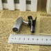 LEDMOMO Klemmleuchten tragbere Mini kreativ Buchlampe Batteriebetriebenes LED Silber - BABJM5Q6