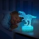 3D Lampe ZNZ LED Illusion Nachtlicht 16 Farbwechsel 4 Models mit Remote & Smart Touch Stimmungslichter Nachttischlampe Dinosaurier Geschenke für Männer Mädchen Jungen Kinder - BBILNA63