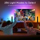 Kuubee Ambiance Play Lightbar 16,58 Millionen Farben Smart LED Lightbar mit 256 Lichteffekte steuerbar via App Sync with Musik RGB Smart Flow Lampe 2er Pack für 27-45 Zoll TV PC Raumdekoration - BWJSXM7E