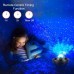 LED Projektor Sternenhimmel mit Fernbedienung 3 in 1 Galaxy Light Sternenlicht Stern Projektor mit Bluetooth Lautsprecher Starry Stern 360°Drehen Ozeanwellen für Kinder Erwachsene Party Geburtztag - BOXROM8D