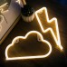 Niedliches Wolken Neonlicht für Kindergeschenk LED Wolken Zeichen Dekor Licht Festzelt Zeichen Wand Dekoration für Weihnachten Geburtstag Wohnzimmer Hochzeitsfest Warmweiß - BYBBC4QA
