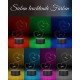 Personalisierte Herz-Leuchte mit Namensgravur | LED-Herz mit Namen und Farb-Lichtern als Geschenk-Idee | LED-Lampe mit Gravur| Deko Wohnzimmer | 7 Farben | Geschenk - BMWNBV4A