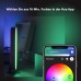 Philips Hue White & Col. Amb. LED Tischleuchte Go dimmbar 16 Mio. Farben steuerbar via App kompatibel mit Alexa Echo Echo Dot + White and Color Ambiance Play Lightbar 2-er Pack schwarz - BRHJA9NE