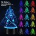 Star Wars 3D Illusion Lampe Geschenke Nachtlicht Spielzeug 16 Farbwechsel mit Fernbedienung oder Touch Besten Geschenke für Kinder Fans Herren Jungen - BOIPEV45