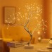 YeenGreen LED Lichterbaum Innen Bonsai Baum LED Beleuchtete Baum Kupferdrahtlampe Baumlampen LED Stimmungslicht für Home Decor Weihnachten Valentinstag Geburtstag, 108 Lampenperlen - BTSJFEBH