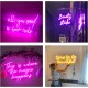 CCZUIML Personalisiert LED Leuchtschild Groß Benutzerdefinierte Neonschilder für Wanddekoration Schlafzimmer Hochzeit Geburtstag Party Heim Bar Salon Lampe Logo Lichtzeichen Bar Leuchtschild - BDRGAMJ3