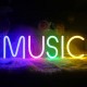 Neonlicht Musik Leuchtreklame für Wanddekor Bunte Buchstaben Neonlichter Zeichen Musik Wort LED Neon für Schlafzimmer Spielzimmer Club Bar Party Dekoration… - BKORPHKK