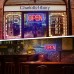 SOLIDEE LED OPEN Neon Schild Angetrieben durch USB Neon sign mit dimmbaren Schaltern Leuchtreklame für dekorative Party Bar Pub Hotel Shop Café Restaurant Spielzimmer Zeichen（Blau Rot） - BEWBGK7D
