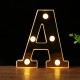 SUQ BAR Buchstaben Lichter LED Brief Beleuchtung Alphabet Lampe batteriebetrieben beleuchtetes Schild mit Buchstaben Nachtlichter Dekoration für Bar Kneipe Zuhause Party Wand - BSDQIKH8