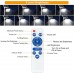 SOLLA 100W 6000K Solar Flutlichter Superhell Solar Sicherheitsleuchten Outdoor IP66 Wasserdicht mit Fernbedienung Dämmerung bis Morgengrauen Sensor 500CM Kabel Solarleuchten für Scheune Hof Weg - BSXIONKE