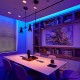 Anmossi LED Strip 5m,RGB LED Streifen mit Fernbedienung,AC220V-240V Dreamcolor LED Lichtleiste,SMD 5050 LED Lichtband,für die Beleuchtung von Haus,Decke,Party Küche - BNKJSBBV
