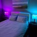 Anmossi LED Strip 5m,RGB LED Streifen mit Fernbedienung,AC220V-240V Dreamcolor LED Lichtleiste,SMD 5050 LED Lichtband,für die Beleuchtung von Haus,Decke,Party Küche - BNKJSBBV