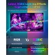 Gaoxun LED Strip 5m RGBIC LED Streifen Farbwechsel LED Lichterkette mit Fernbedienung WiFi App-steuerung Musik Sync kompatibel mit Alexa Google Assistant LED Band für Zuhause Schlafzimmer - BBNEEADV