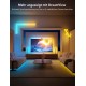Govee Envisual TV Hintergrundbeleuchtung T2 mit Dual-Kamera für 55-65 Zoll Fernseher und PC RGBIC WiFi TV LED Hintergrundbeleuchtung kompatibel mit Alexa und Google Assistant doppelte Lichtperlen - BWSGIKA8