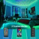LED Strip 40M 24V LED Streifen Sync Musik Ultralang Farbwechsel RGB LED Band Über APP Steuerung und Fernbedienung Dimmbar LED Streifen für Schlafzimmer Raum Dekorative Und Beleuchtung - BQHYLW21
