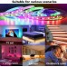 LED Strip Lichtband 5M SHOPLED RGB SMD 5050 LED Streifen Selbstklebend Farbwechsel Led lichterkette mit Fernbedienung LED Band Leiste für die Beleuchtung von Haus Party Küche - BOGHIHJK
