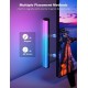 Smart LED Lightbar RGB Ambient Lampe mit 16 Millionen Farben Gaming Lampe Sync mit Musik und Steuerbar via App LED Ambient Light für TV PC Fernseher Spielzimmer Party 2er Pack - BSERYBHK