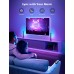 Smart LED Lightbar RGB Ambient Lampe mit 16 Millionen Farben Gaming Lampe Sync mit Musik und Steuerbar via App LED Ambient Light für TV PC Fernseher Spielzimmer Party 2er Pack - BSERYBHK