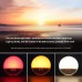 OKUGAIYA Wake Up Light Lichtwecker Smart Digitaler Wecker App-Steuerung mit 7 Farben Sonnenaufgang LED-Lampe Schlummeruhren Fm-Radio Schreibtischeinstellung Gelb - BFKHD7E1