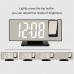 Pasamer Projektionsradio-Timer Digitaler Wecker Modernes Design 4 Helligkeitsstufen um 180 ° Drehbarer Augenschutz FüR das Schlafzimmer Im - BBDIU61B