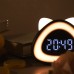 Uonlytech Uhrlicht Tierdekor Baby Kinder Digitaler Weckdienst Zur Anzeige Geschenkzeit Weckmonitor Kalenderlampe Weckzug Trainee Schwarz Heimkinder Temperaturerhöhung Nachtschlaflampe Licht - BCVEYVN7