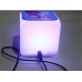 Yangoo Digitaler Wecker Lichtwecker mit LED Licht 7 Farben ändern Datum Temperaturanzeige Nachtlicht für Kinder Erwachsene,G - BRZWZDV5