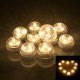 12stk Flammenlose LED Teelicht Kerzen Batteriebetriebene Unterwasser Licht für Hochzeit Geburtstagsfeier Festivalfeier Vase Badewanne Aquarium Warmes Weiß - BPKKHW37