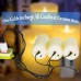 Autbye Flammenlose Elektrische Kerzen Wiederaufladbarer Batterie 3 Stück Tropfloses Echtes Wachs Säulen LED Flackern 10-Tasten-Fernbedienung - BSRTQ34V
