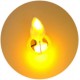 Bello Luna 3.9in Wiederaufladbare Kerze mit Fernbedienung Flammenlose geführte Teelichter für Party-Hochzeits-Weihnachten - BQARWW9K