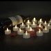 Led Teelichter 24Stück Flammenlose Led Kerzen Elektrische Gefälschte Kerze mit Flackernd Lichter CR2032 Batteriebetrieben Teelichter für Weihnachten Ostern Hochzeit Party Dekoration Warm weiß - BCCGTME2