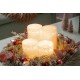 Pauleen 48009 Little Lilac Candle Wachskerze 2er Set Echtwachs LED Kerzen Warmweiß flackernde Flamme; Flieder Weiß - BSGNBK35