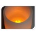 ToCi 4er-Set LED-Kerze Weiß Ø 5 x 6,5 cm mit Timerfunktion flammenlose Echtwachs-Kerzen mit flackernder LED-Flamme - BVOHIBH5