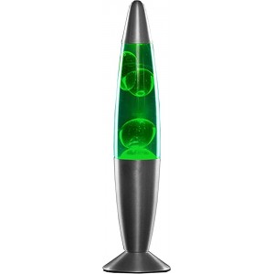 Modeszvous Lavalampe Grün Magma-Lampe 2 Leuchtmittel 25 W Schalter – Grün - BRKPSJ8K