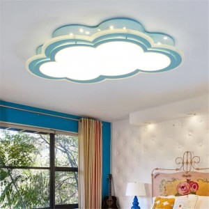 BRIGHTLLT Wolken minimalistischen modernen kreativen Jungen und Mädchen led Schlafzimmer warm cartoon Kinder Zimmer Lampen 550 * 350 mm - BMMCF6J3