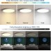 JDONG Alexa Deckenlampe Dimmbar 24WØ30CM Flach Rund WIFI LED Deckenleuchte Kompatibel mit Alexa und Google Home für Schlafzimmer Wohnzimmer Küche Flur Balkon Keller - BVTKJBMV
