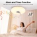 twocolur LED Deckenleuchte Fernbedienung und Smartphone APP Steuerung Wasserdicht RGB Farbwechsel Dimmbare Deckenleuchte für Schlafzimmer Kinderzimmer Wohnzimmer 36W 30CM - BUXHMHWV