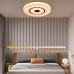 ZMH Deckenlampe LED Deckenleuchte Dimmbar 30CM Rund Schlafzimmer Deckenbeleuchtung 18W Schlafzimmerlampe Sternenhimmel mit Fernbedienung für Wohnzimmer Kinderzimmer Küche Flur Büro - BUKEM5KV