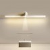 Bilderwandleuchte Badezimmer-LED-Frontleuchte frei stanzbar Badezimmerschrank Lichtleiste Badezimmer-Make-up-Licht nordische minimalistische Wandleuchte Einfache Installation Dartscheibe Licht - BVCVLJ75