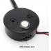 LED-Leselampe for Wohnmobile Boote mit USB-Ladegerät und Touch-Control-Schalter for LKW Wohnmobil Yachten Kabine Bett oder Sitz Einfache Installation Dartscheibe Licht Color : Black 6000K - BXYFX5M6