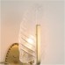 Wandleuchte Wandleuchten Moderne Kupfer-Wandleuchte Nachttischlampe Wandlampe kreative Kunst Milchglas Lampenschirm Gang Balkon Lampe Wohnzimmer Schlafzimmer Color : L13cm-1 Light Size : - BRKTG4HV