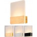 Wandleuchte Wandleuchten moderne minimalistische LED-Wandleuchte Aluminium-Acryl-Wandleuchte Schlafzimmer Nachttischlampen Wohnzimmer Korridor Deko-Leuchten Color : Gold Size : WarmWhite - BCCONEDE